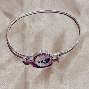 Love Life Silver Heart Bracelet